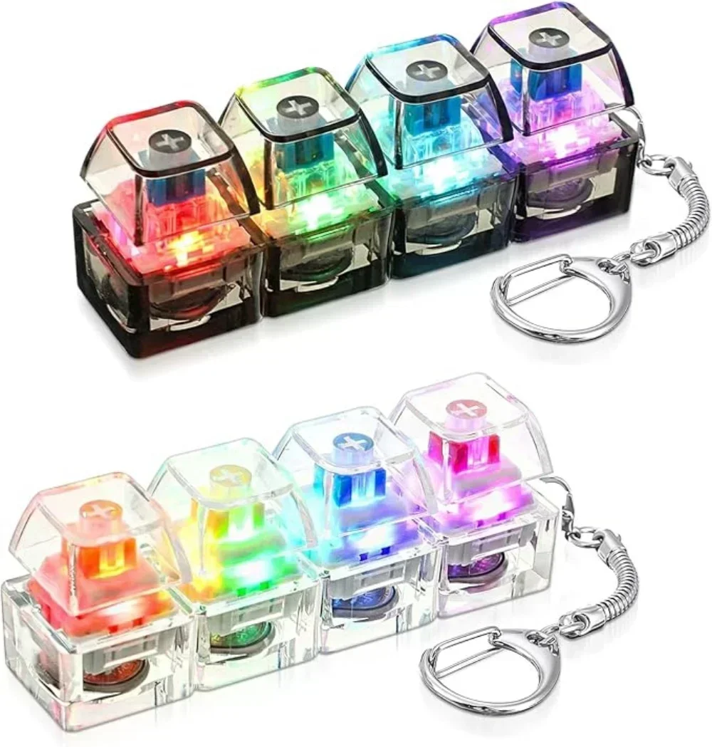 LEDライトアップキーホルダーキーボードクリック可能なボタン - Up Lighting Decor のレビューと価格