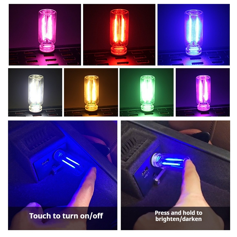 持ち運び可能なUSB式ナイトライト。タッチで調光可能なレトロ - Lighting Mcqueen Bedroom Decor のレビューと価格