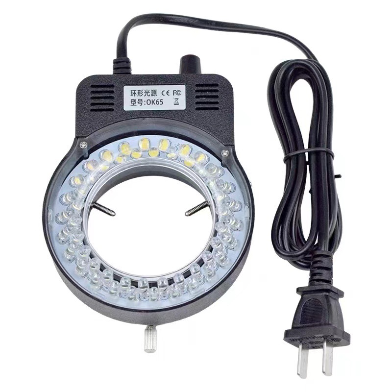 顕微鏡 LED リング光源内径 63MM 調整可能な光源視覚 - Lighting Visual のレビューと価格