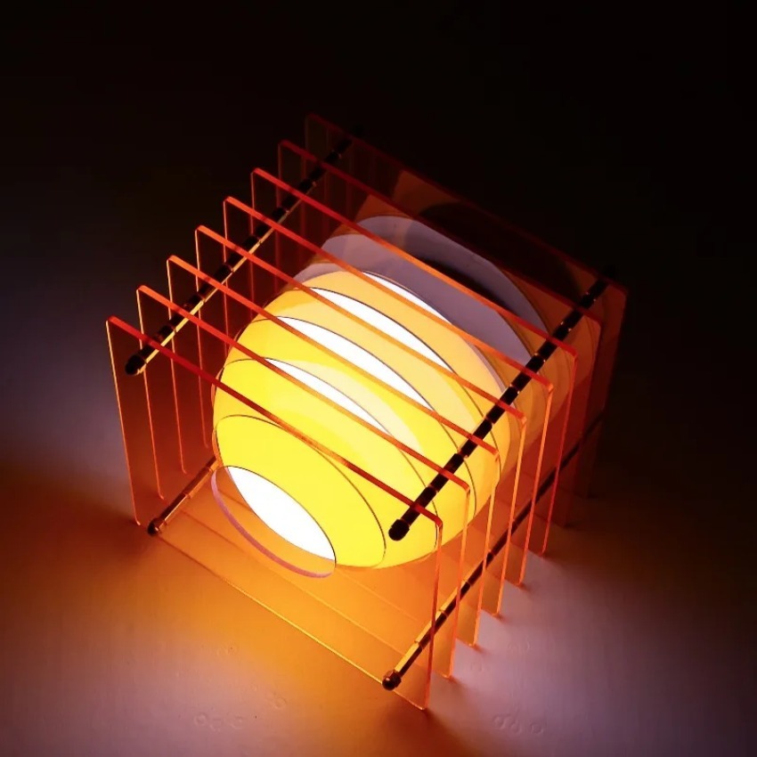 DIY ムーンランプ アクリル千層ランプ デスクトップ装飾  - Lighting Decoration Ideas のレビューと価格